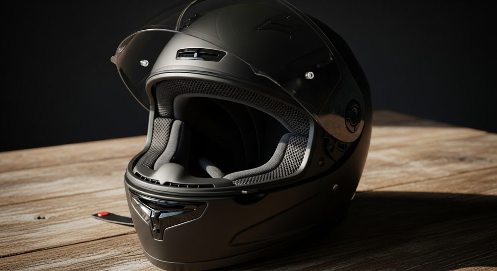 Casco de moto homologado ECE 22.06 con visera abierta - normativa de cascos OutletBiker