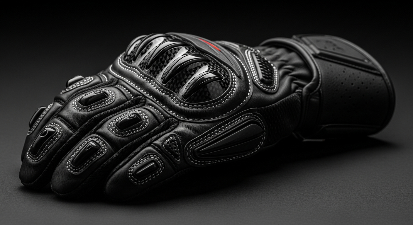 Diseñados para la caída - Guantes racing