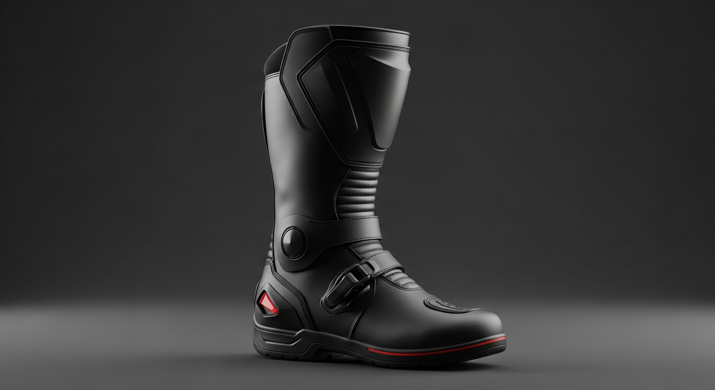 Protección que sube por la pierna - Botas touring