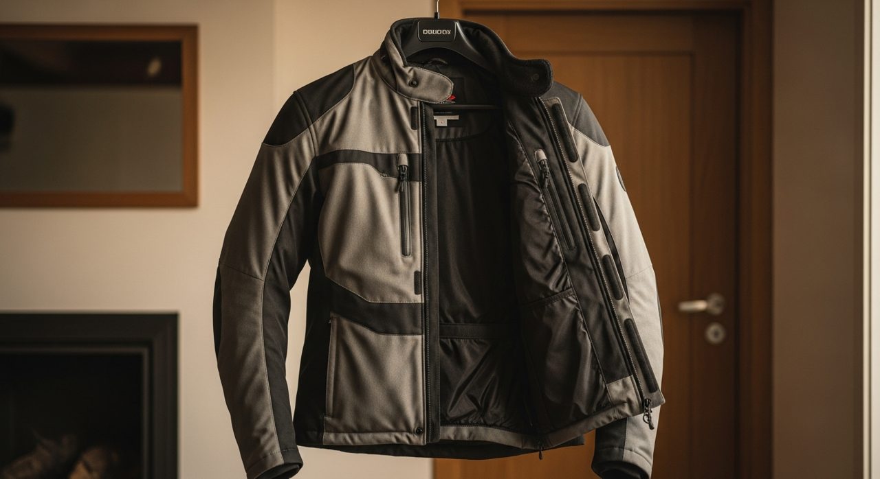 Chaqueta de moto de invierno con forro térmico desmontable – OutletBiker