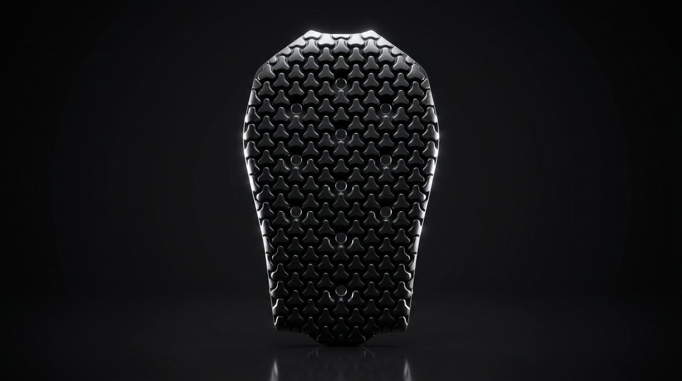 Espaldera y protecciones homologadas de moto sobre una superficie neutra – OutletBiker