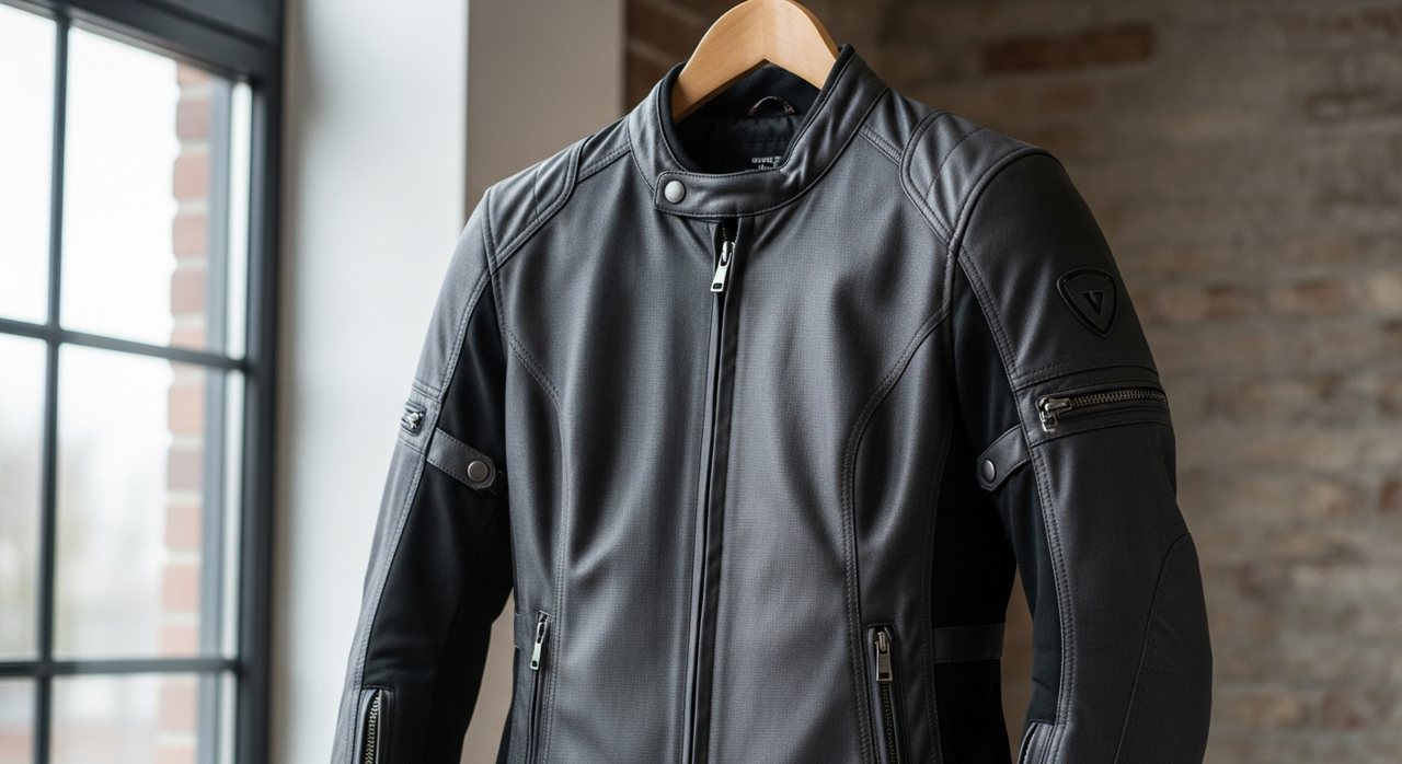Chaqueta de moto de corte femenino mostrando el ajuste – OutletBiker
