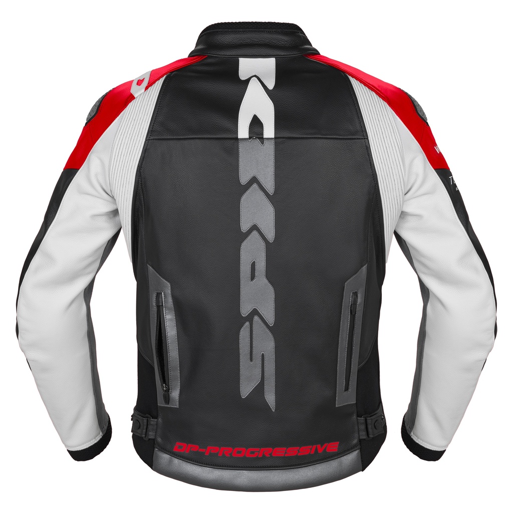 Chaqueta Spidi DP Progressive Leather - Rojo - imagen 1