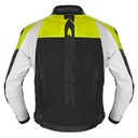 Chaqueta Spidi DP Progressive Hybrid Perforated - Negro Amarillo Fluor - imagen 1