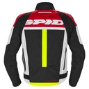 Chaqueta Spidi Progressive TEX - Blanco Rojo - imagen 2