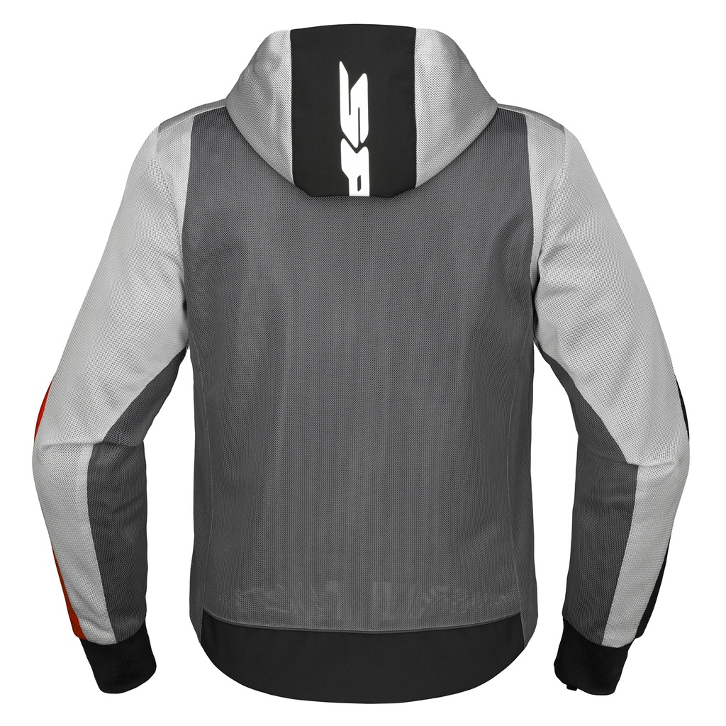 Spidi HOODIE NET Red - imagen 2