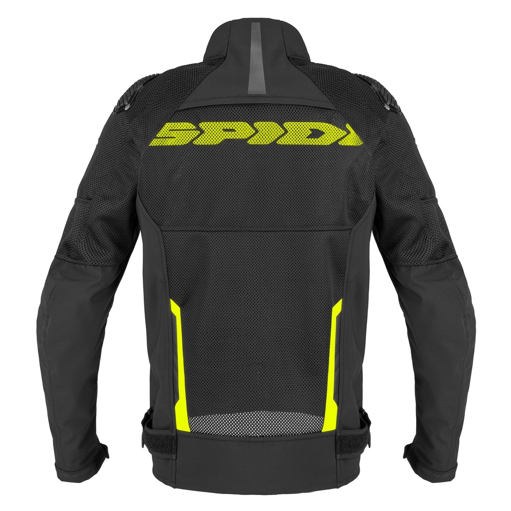 Chaqueta Spidi Race Warrior 2 NET - Amarillo Fluor - imagen 2