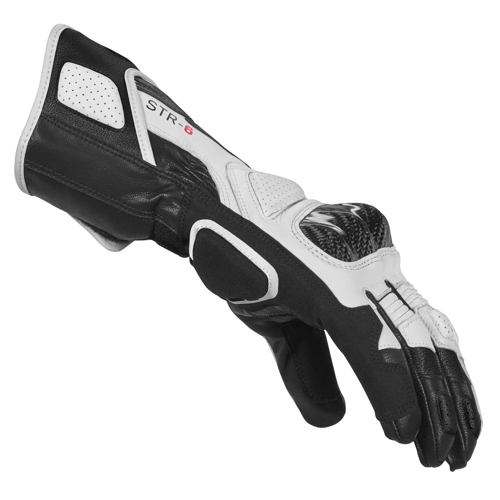 Spidi STR-6 Black White - imagen 1