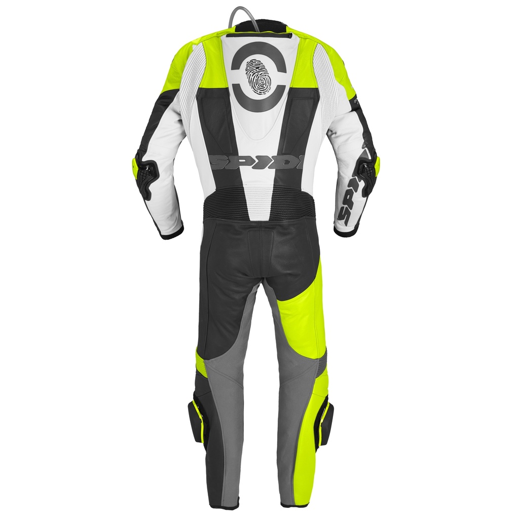Spidi DP-PROGRESSIVE PERFORATED PRO Black Fluorescente yellow - imagen 2