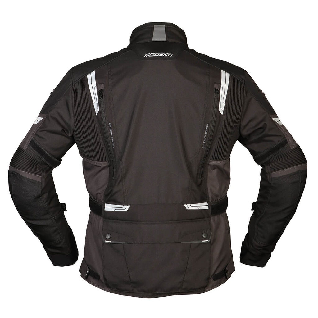 Modeka Aeris Jacket Black Dark Gray - imagen 1