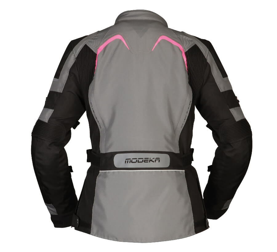 Modeka Elaya Lady Jacket Grey Black - imagen 1