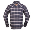 Modeka Flannel shirt Nooner Blue Beige - imagen 1
