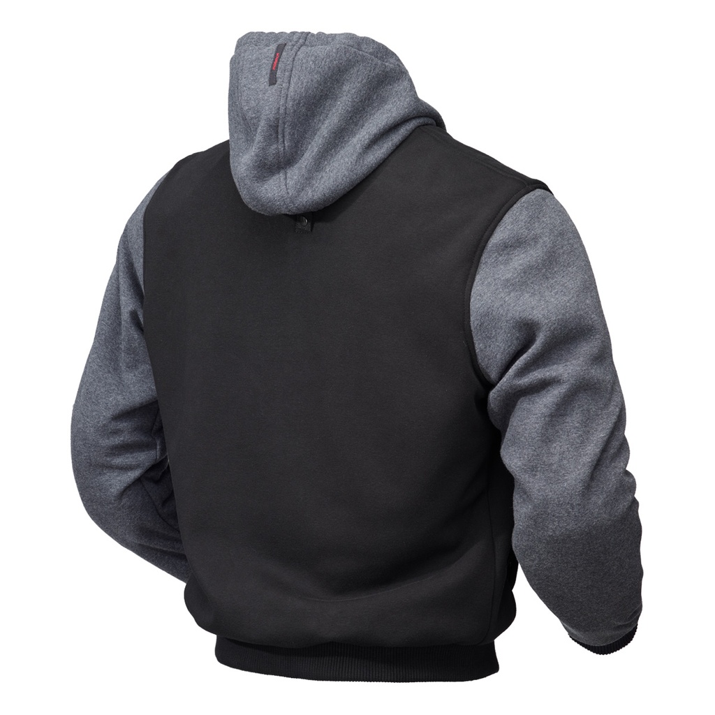 Modeka Hoodie Jamey Black Gray - imagen 1