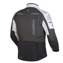Modeka Hydron Jacket Light Gray Dark Gray Black - imagen 1