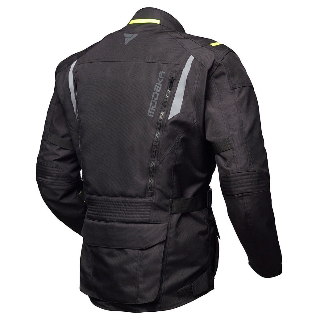 Modeka Jacket Varus Black Yellow - imagen 1