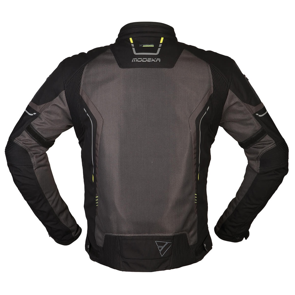 Modeka Khao Air Jacket Dark Grey Black - imagen 1