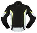 Modeka Khao Air Jacket Black Light Gray Yellow - imagen 1