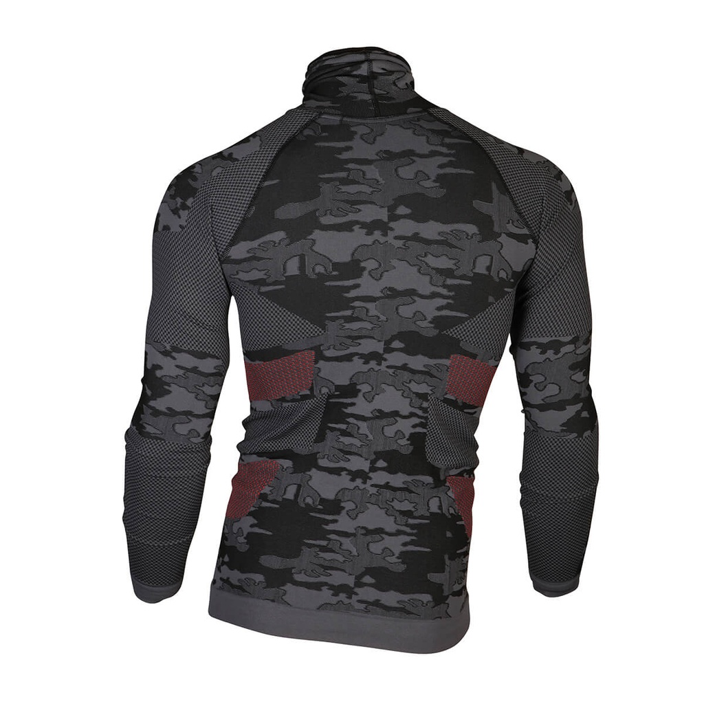 Modeka Long sleeve tech dry bandana Camouflage Black - imagen 1