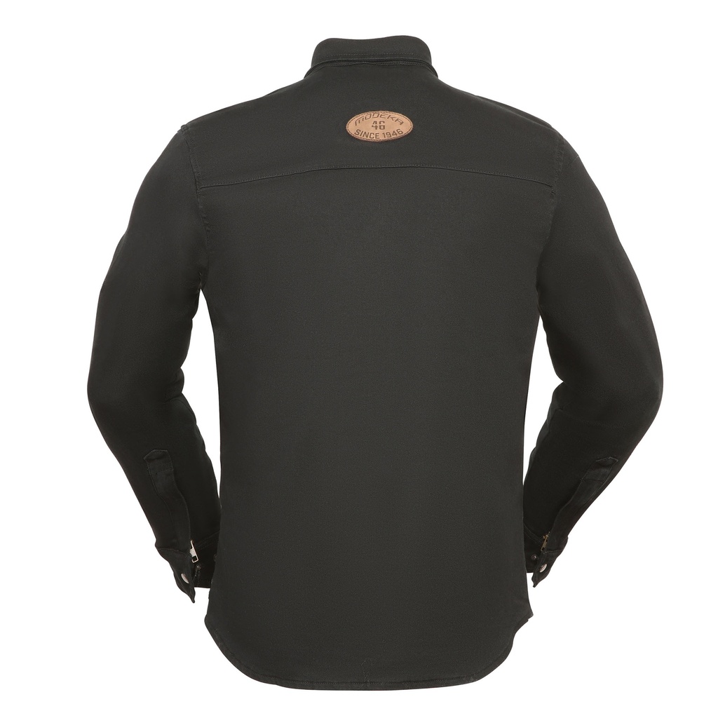 Modeka Overshirt Oliwer Black - imagen 2