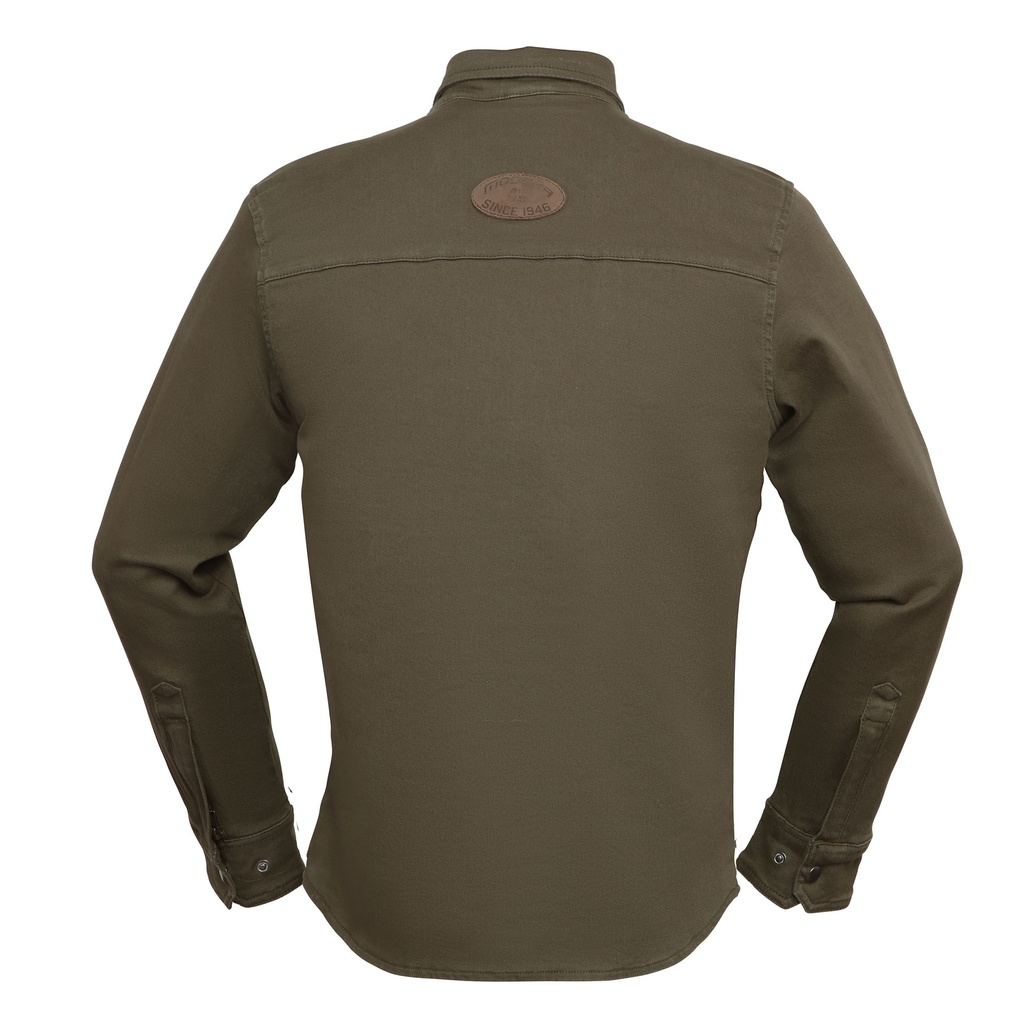 Modeka Overshirt Oliwer Olive - imagen 2