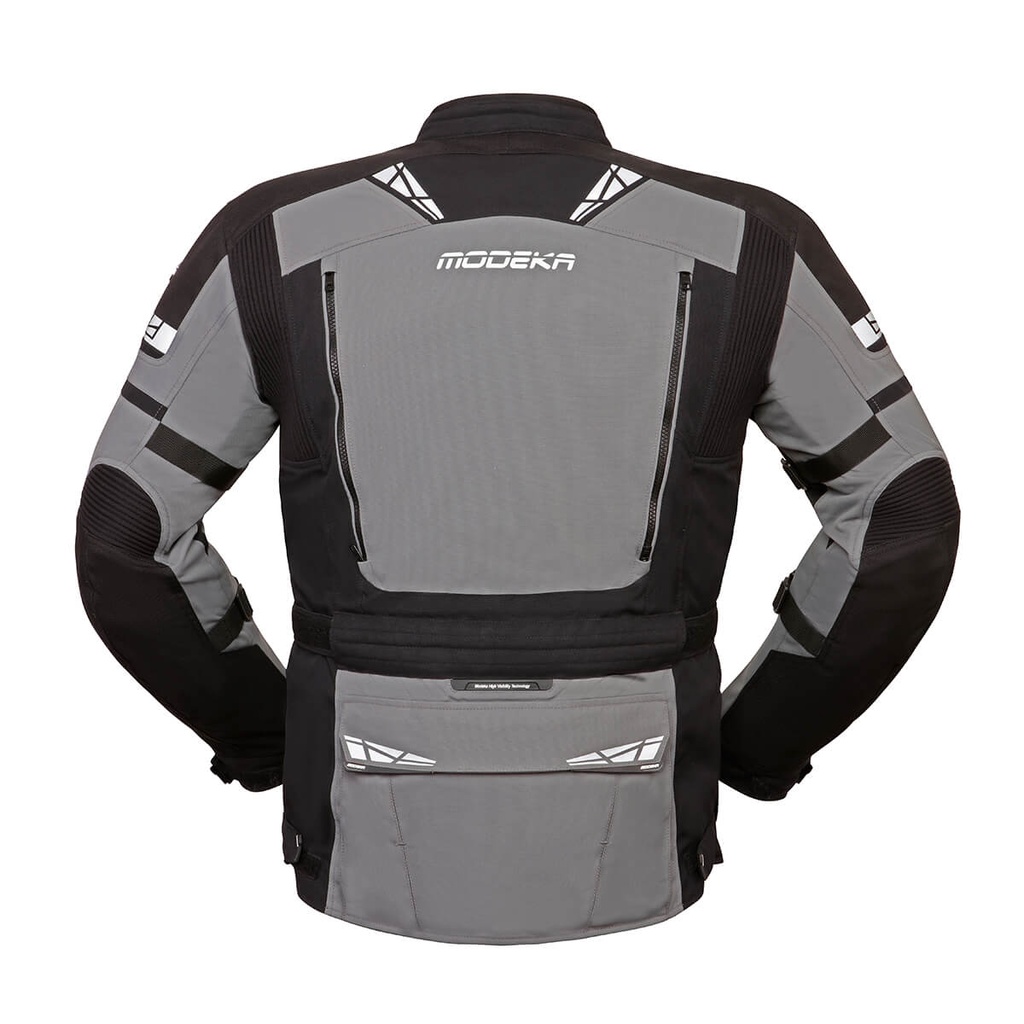 Modeka Panamericana II Jacket Grey Black - imagen 1