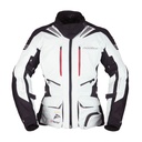 Modeka Panamericana Lady Jacket Light Gray Black - imagen 1