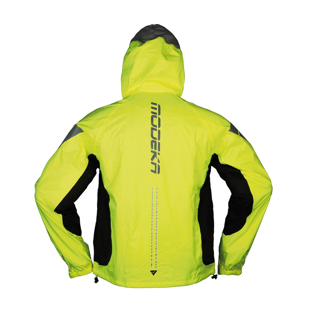 Modeka Rain Jacket AX-Dry II Yellow Black - imagen 1