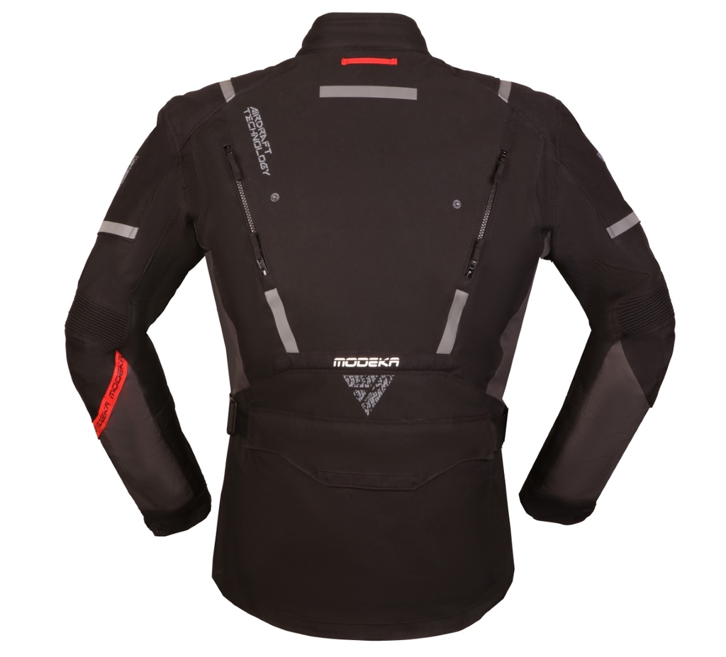 Modeka Trohn Jacket Black Dark Gray - imagen 1