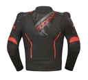 Modeka Valiant Jacket Black Red - imagen 1