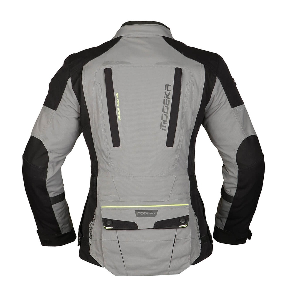 Modeka Viper LT Lady Jacket Grey Black - imagen 1