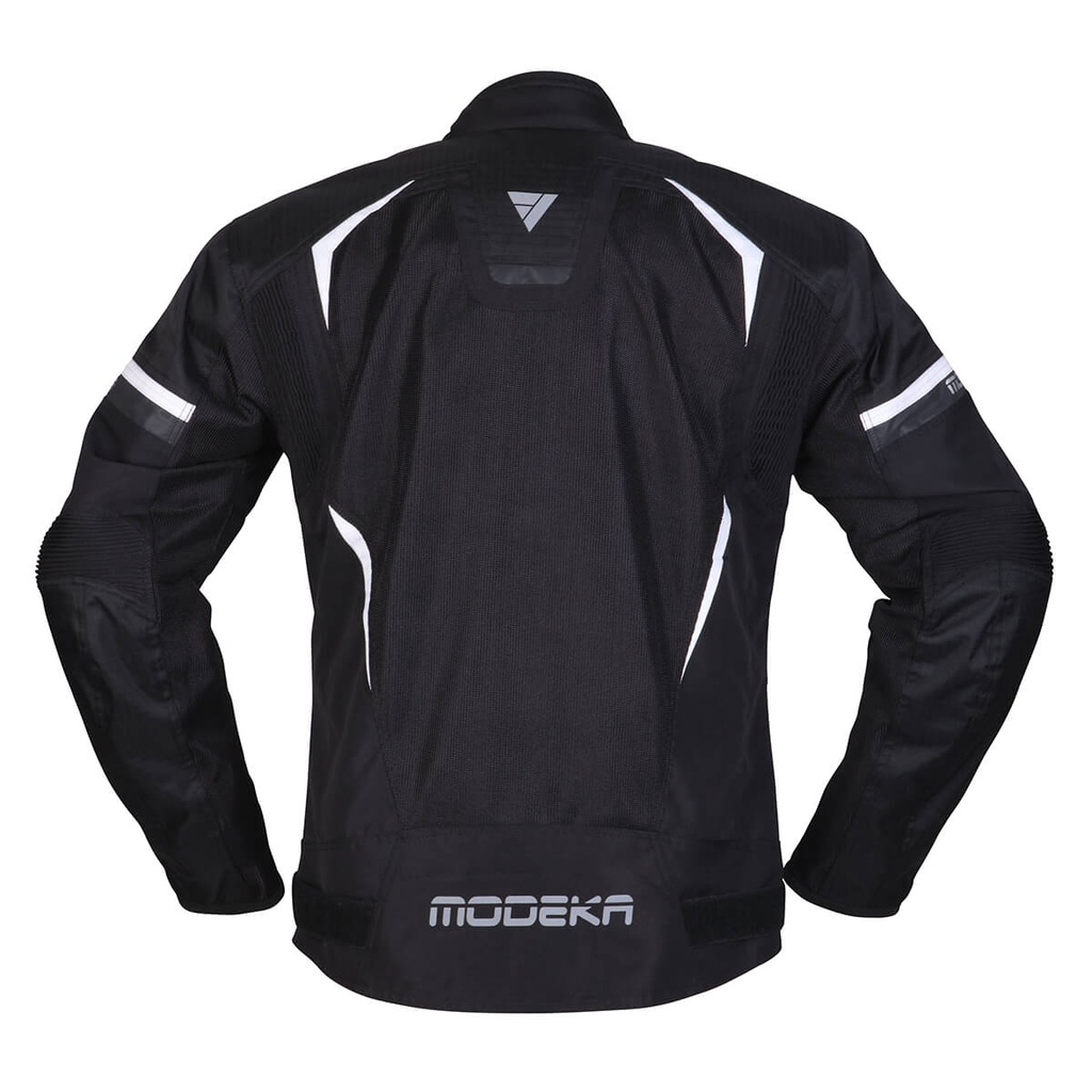 Modeka Yannik Air Jacket Black-And-White - imagen 1