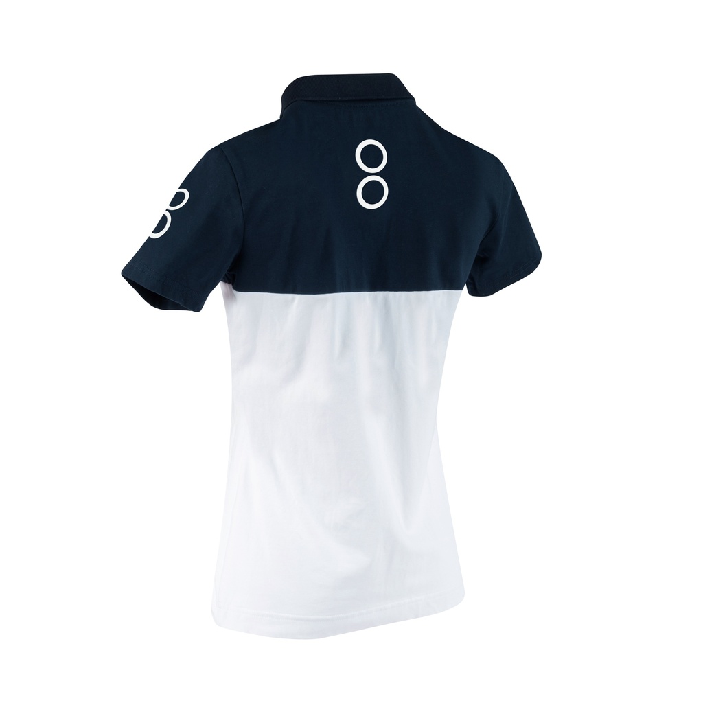 Bering Polo-shirt BERING 2023 for Women White Navy - imagen 1