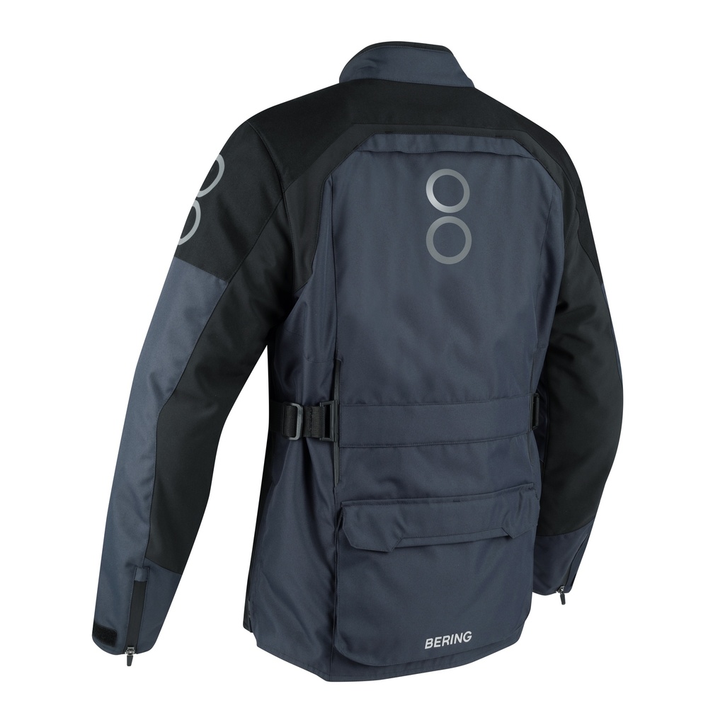 Chaqueta Bering Calgary Negro Gris - imagen 1