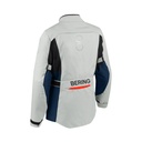 Chaqueta Bering Siberia Mujer Gris Azul Rojo - imagen 2