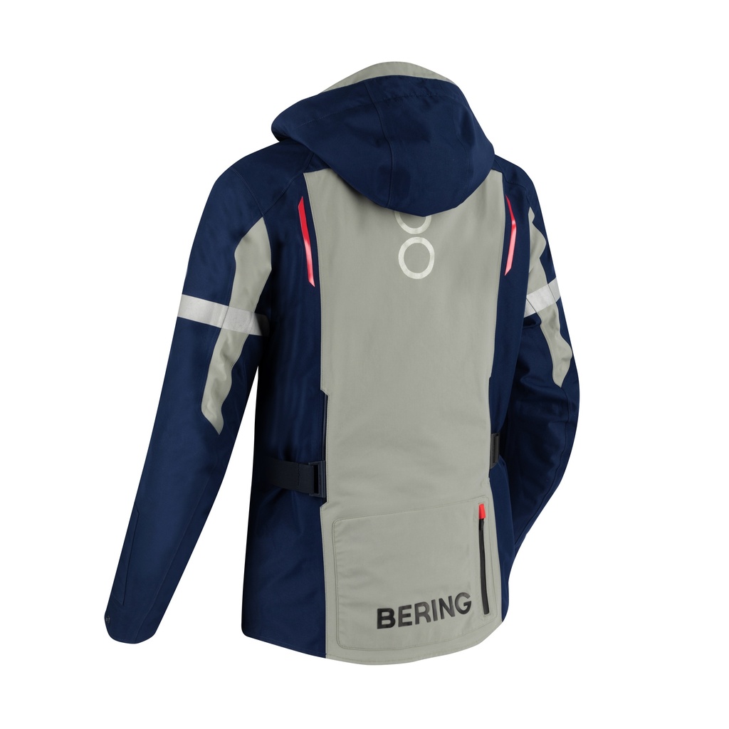 Chaqueta Bering Austral GTX Azul Marino Gris Rojo - imagen 1