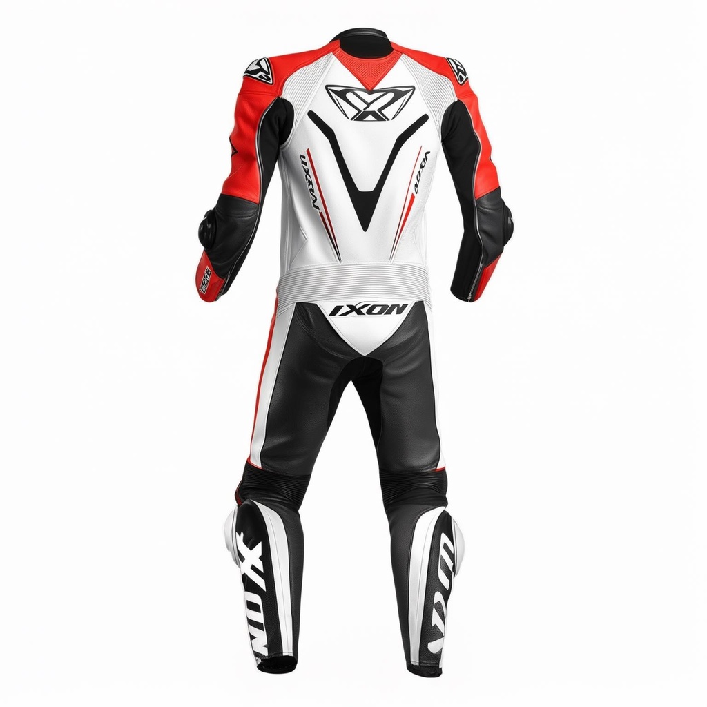 Ixon Vortex 3 White Black Red - vista lateral