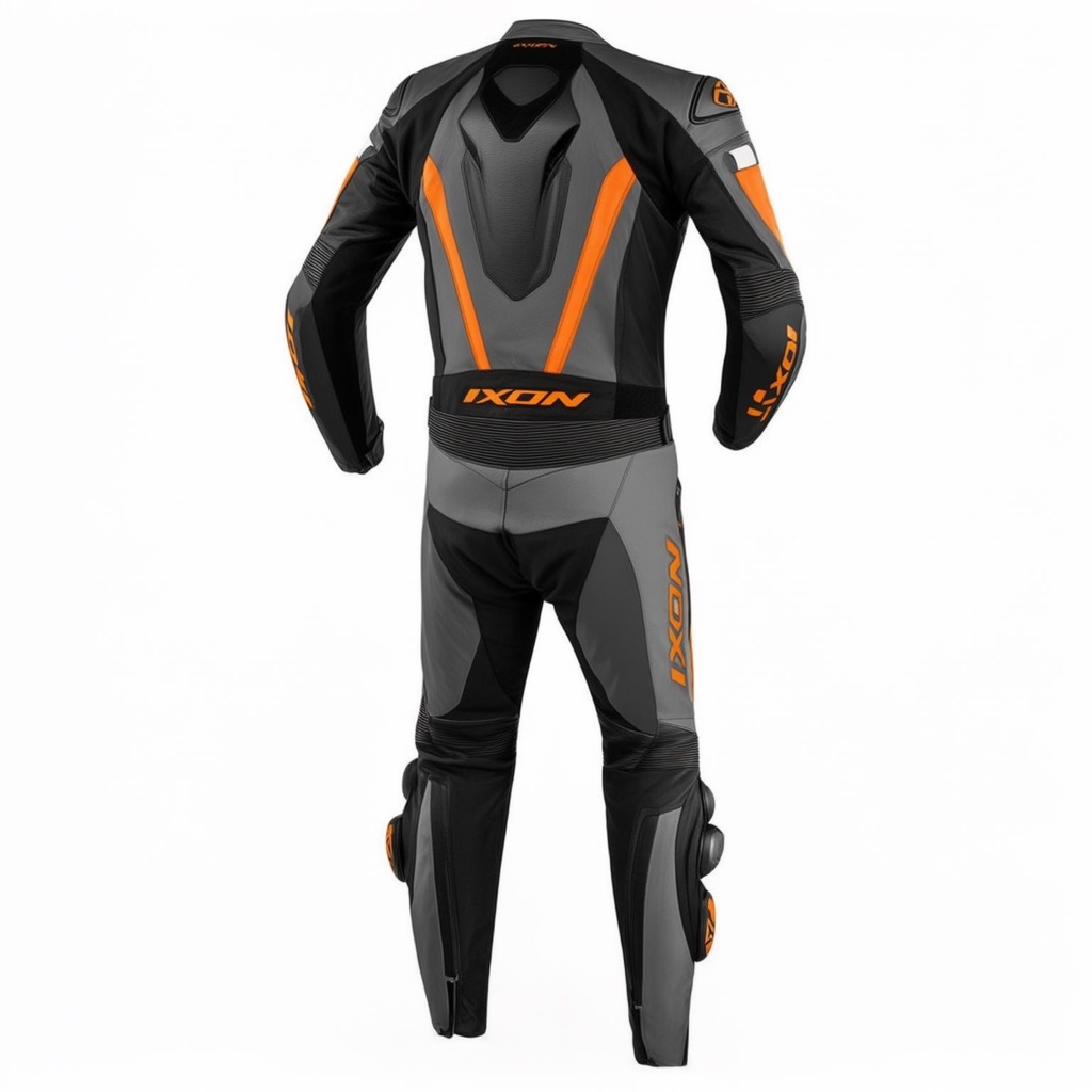 Ixon Vortex 3 Black Anthracite Orange - vista lateral