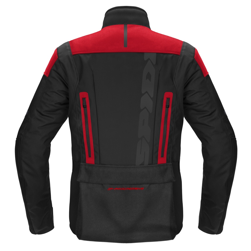 Chaqueta Spidi Traveler 3 EVO - Negro Rojo - imagen 2
