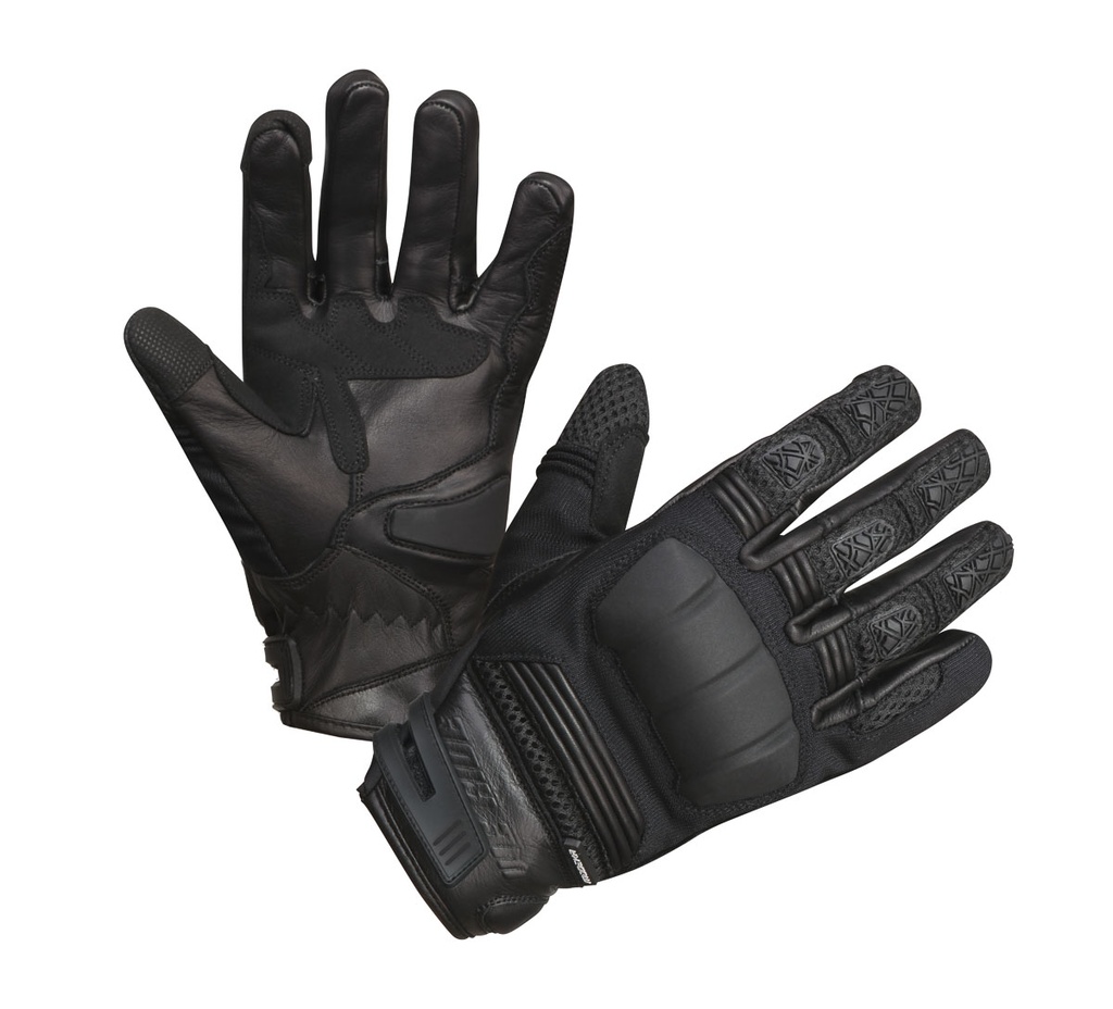 [074330 10 6] Modeka Glove Ennos Black (6)