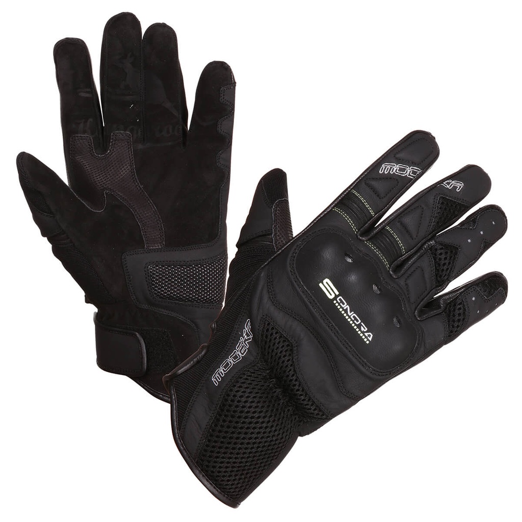 Modeka Glove Sonora Black/Yellow