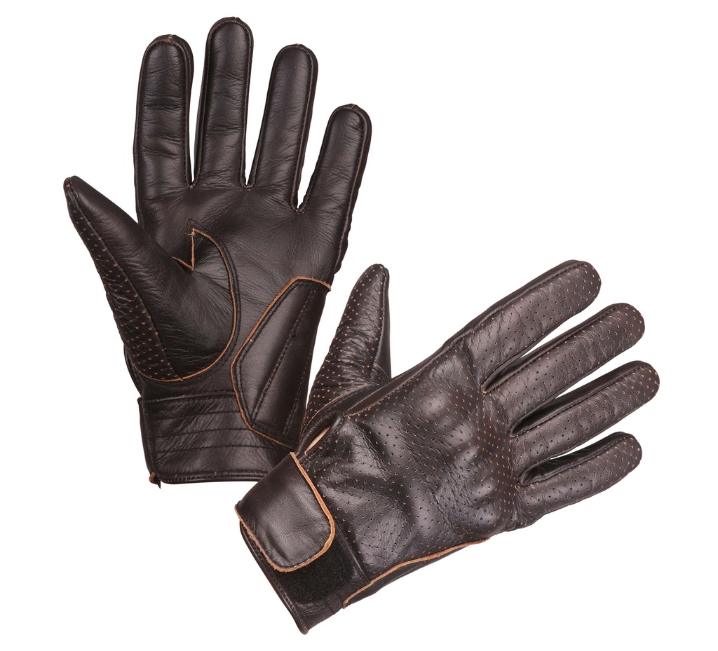Modeka Hot Classic Glove Dark Brown