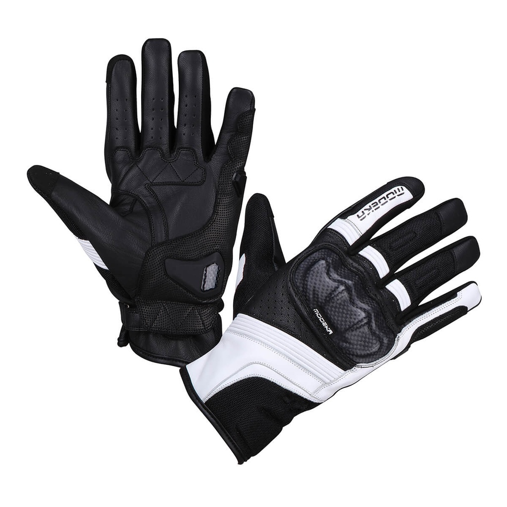 Modeka Miako Air Glove Black-And-White