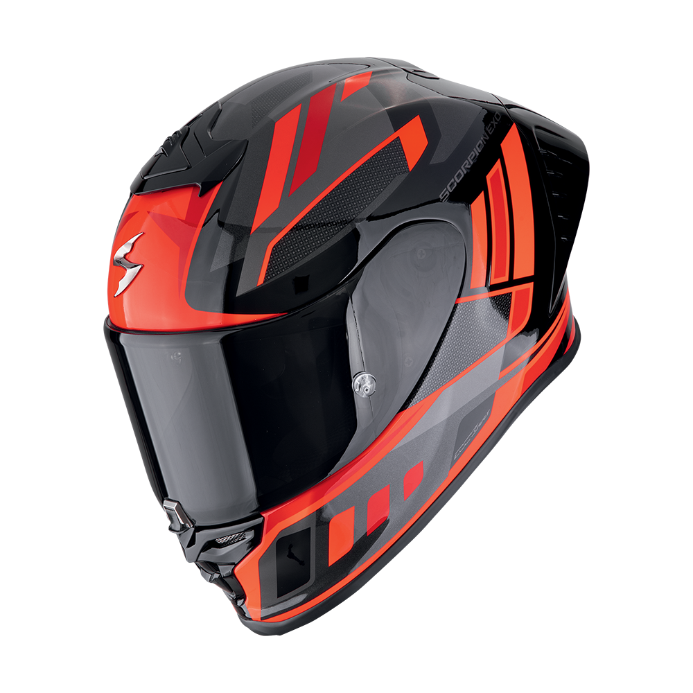[111-503-163-02] Casco Scorpion Exo-R1 Evo II Air Vital Negro-Plata-Rojo (XS)