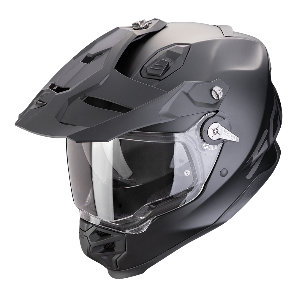 [184-100-10-02] Casco Scorpion Adf-9000 Air Liso Mate Negro (XS)