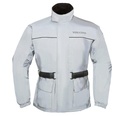 Chaqueta de Lluvia Modeka Rain Silver