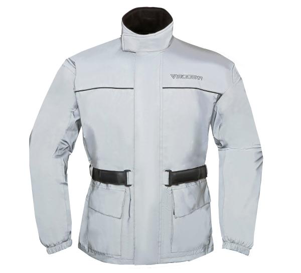 Chaqueta de Lluvia Modeka Rain Silver