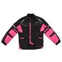 Modeka Tourex II Kids Jacket Black/Pink
