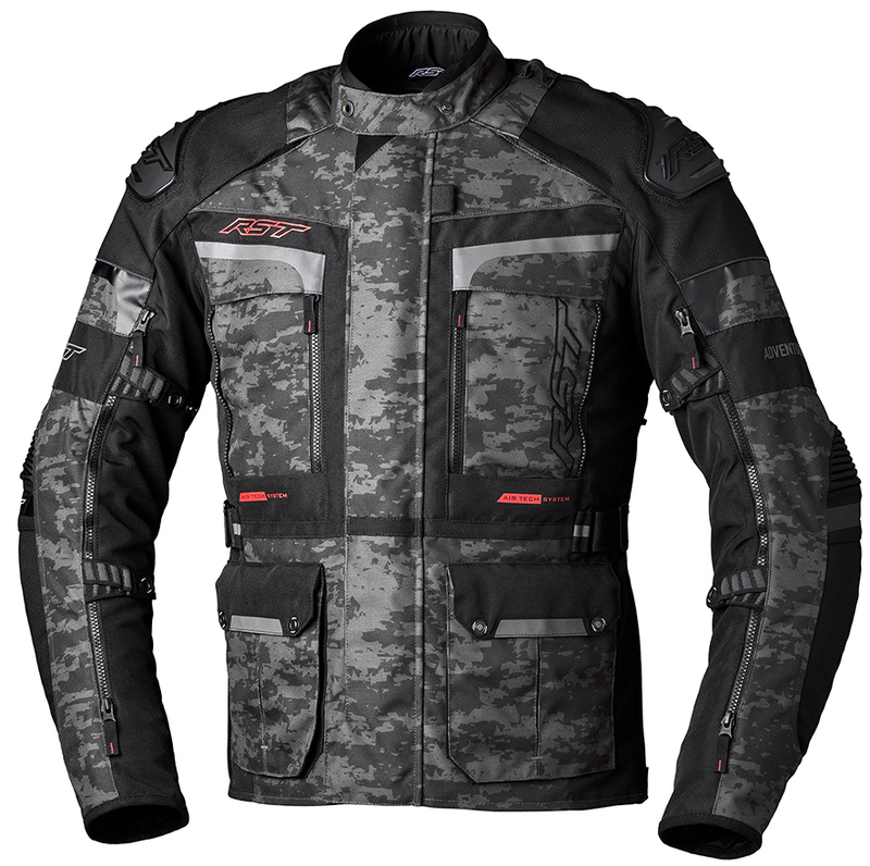 Chaqueta Textil Rst Pro Series Adventure-X Ce Hombre - Gris / Camo