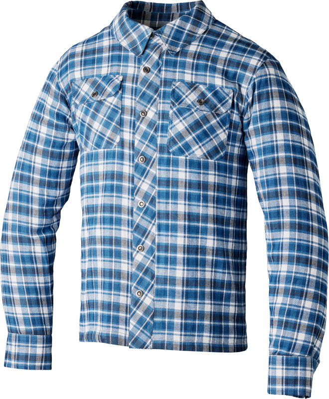 Chaqueta Textil Reforzada Con Aramida Rst Lumberjack Ce Hombre - Navy
