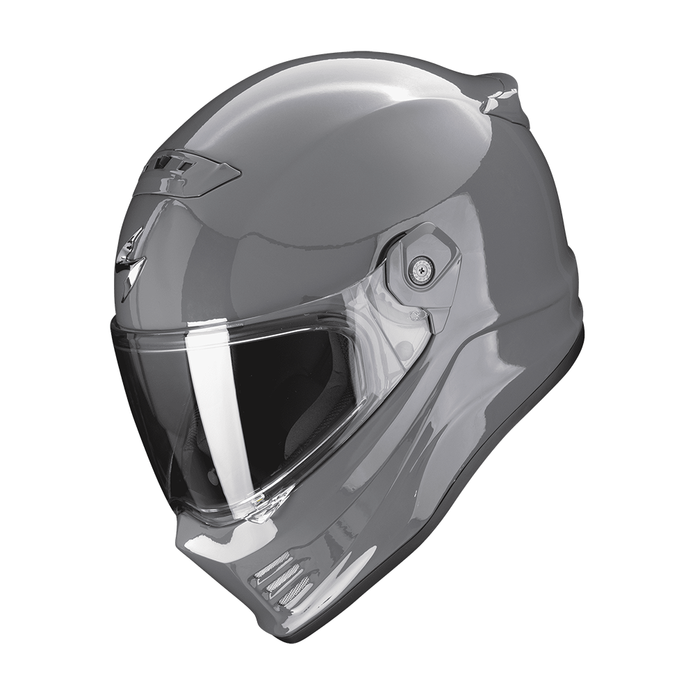 [186-100-253-02] Casco Scorpion Covert Fx Liso Gris Cemento (XS)
